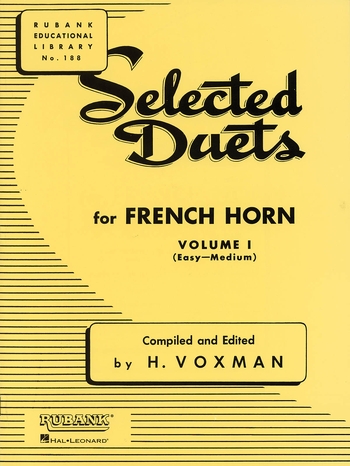 Selected Duets for French Horn, Volume 1