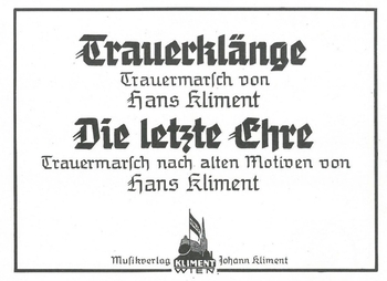 Trauerklänge