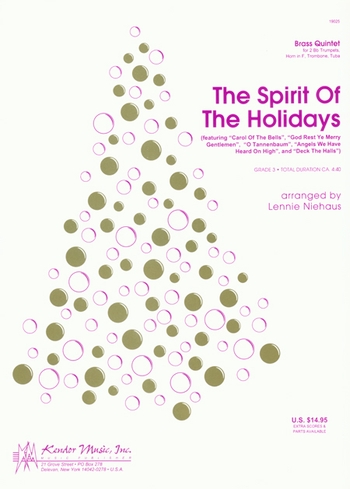 The Spirit of the Holidays (Brass Quintett)