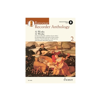 Baroque Recorder Anthology - Band 2 (inkl. Online-Audio)