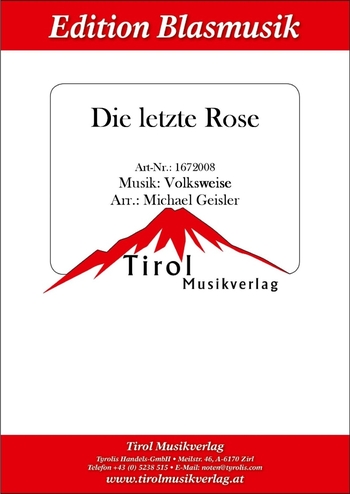Die letzte Rose (The Last Rose of Summer)