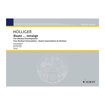 Vier Machaut-Transkriptionen - 3 Violen