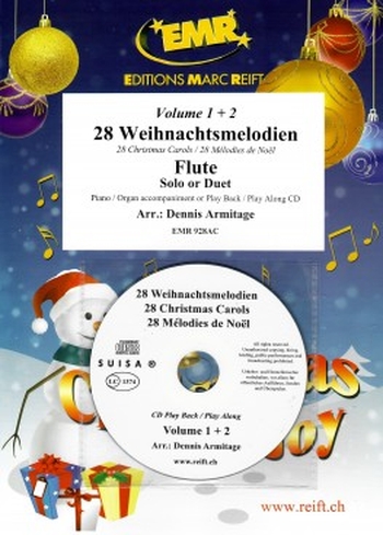 28 Weihnachtsmelodien, Vol. 1 + 2 - Flöte/CD