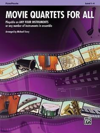 Movie Quartets for All - Flöte