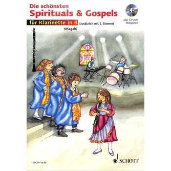 Die schönsten Spirituals & Gospels - Klarinetten (inkl. CD)