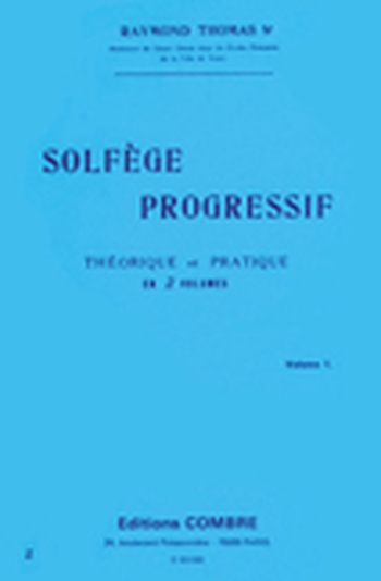 Solfege progressif Vol. 1