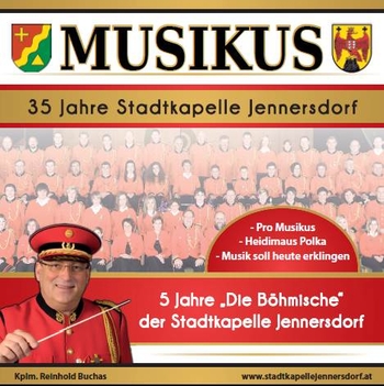 Musikus - 35 Jahre Stadtkapelle Jennersdorf (CD)