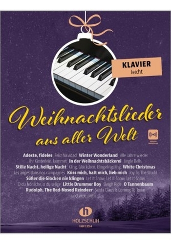 Weihnachtslieder aus aller Welt - Klavier (inkl. Audio-Stream)