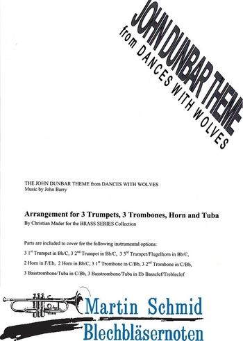 John Dunbar Theme (Brass Series)