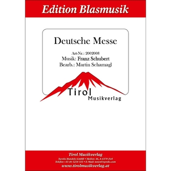 Deutsche Messe (4-stimmig) - Nr. 2002008