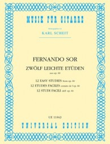 Zwölf leichte Etüden op. 60