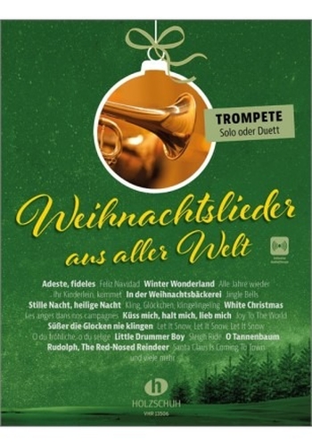 Weihnachtslieder aus aller Welt - Trompete (inkl. Audio Stream)