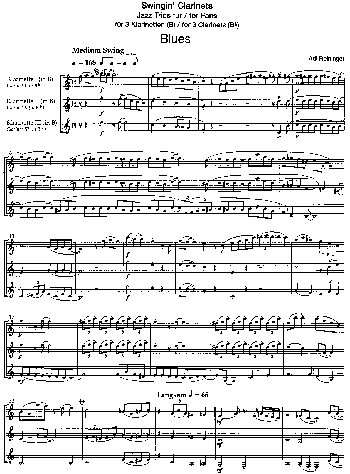 Swingin' Clarinets