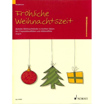 Fröhliche Weihnachtszeit - Blockflöte (ohne CD)