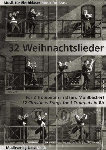 32 Weihnachtslieder für 3 Trompeten in B