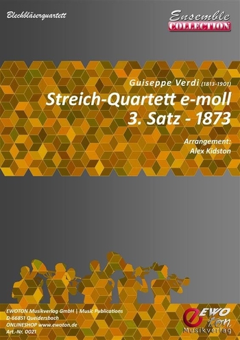 Streich-Quartett in e-moll (3. Satz - 1873)