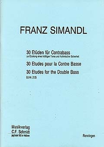 30 Etüden (Kontrabass)