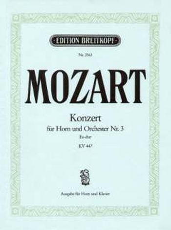 Konzert 3 Es-Dur, KV 447 (Horn/Klavier)