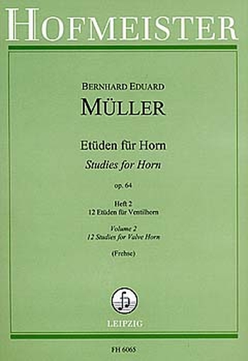 Etüden für Horn op. 64, Band 2