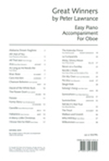 Great Winners for Oboe - Piano Accompaniment