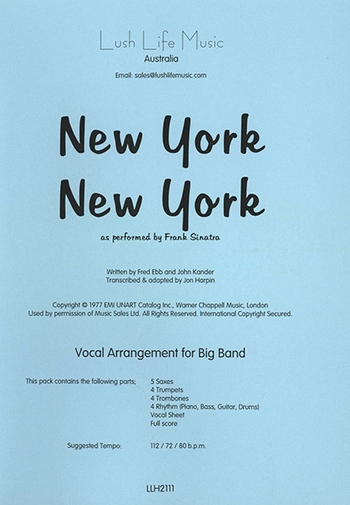 New York, New York (BIG BAND)
