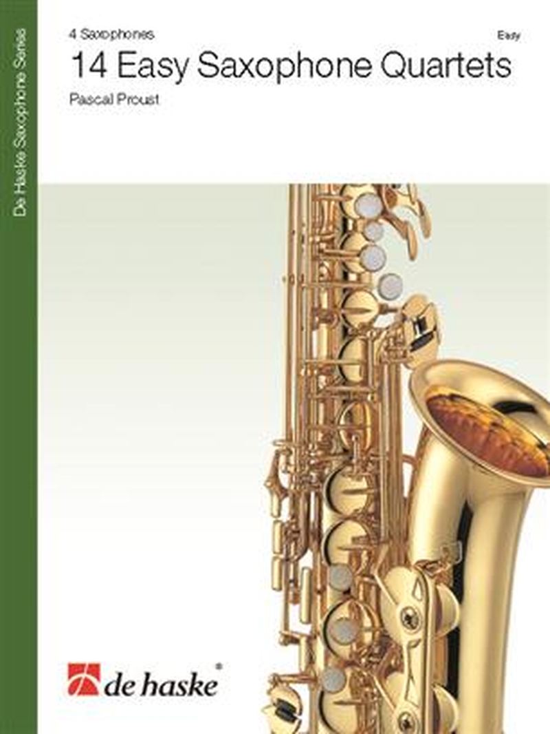 14 Easy Saxophone Quartets - 4 Saxophone - Musikverlag Abel