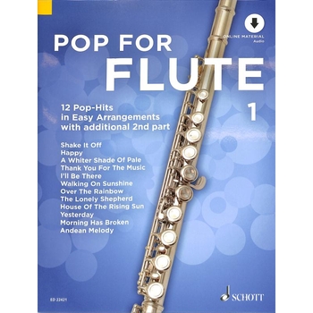 Pop For Flute, Band 1 (inkl. Online-Audio)
