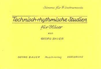 Technisch-rhythmische Studien für Bläser