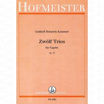 Zwölf Trios für Fagott, op. 13