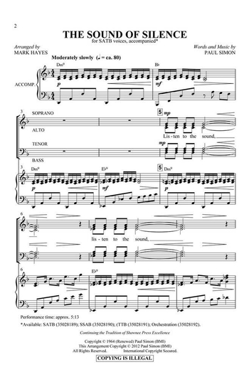 The Sound of Silence (5 Stück)
