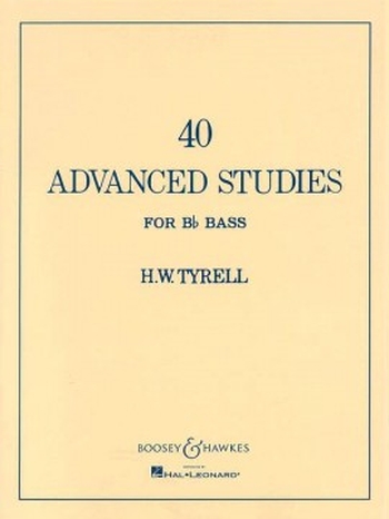 40 Advanced Studies for Bb Bass