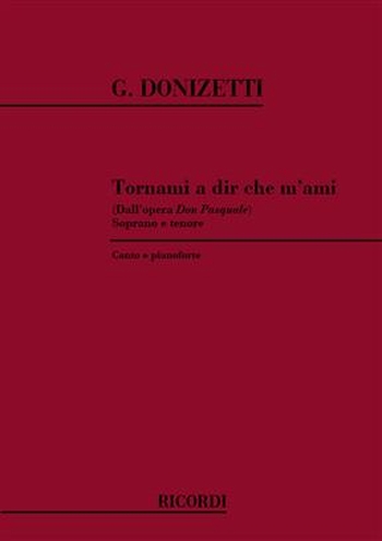 Tornami a dir che m'ami