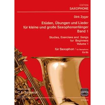 Etüden, Übungen und Lieder für kleine und große Saxophonanfänger - Band 1