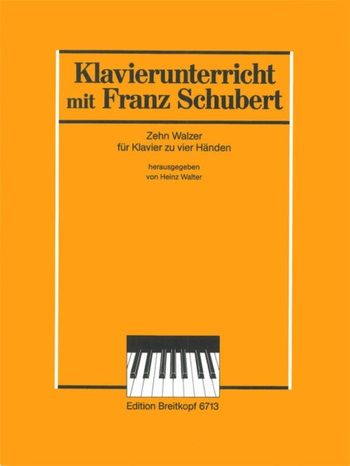 10 Walzer für Klavier zu vier Händen