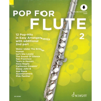 Pop For Flute, Band 2 (inkl. Online-Audiodatei)