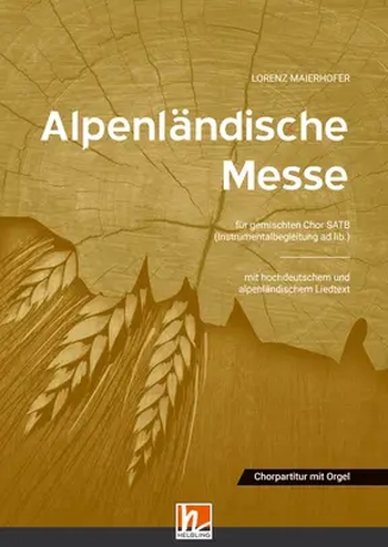 Alpenländische Mess' (SATB) - 10 Stück (Mindestabnahmemenge)