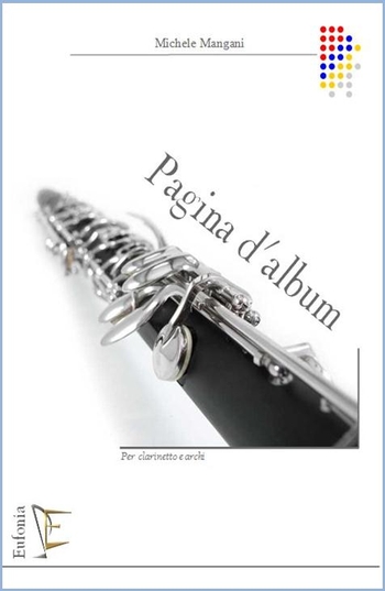 Pagina d'Album per Clarinetto e Archi
