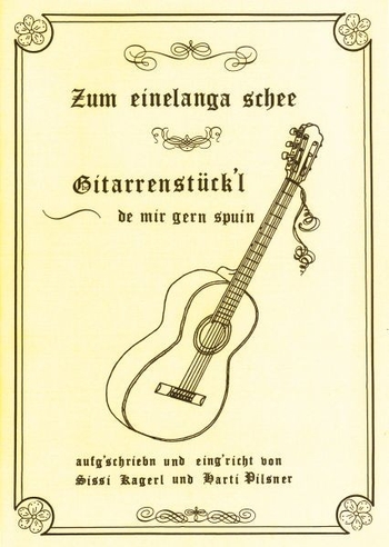 Gitarrenstückl - Zum einelanga schee 4