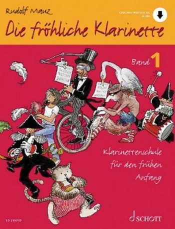 Die fröhliche Klarinette, Band 1 (mit Audiodatei)