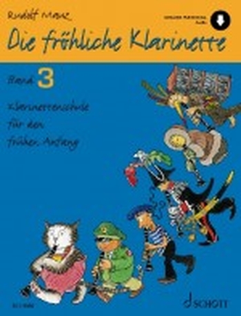 Die fröhliche Klarinette, Band 3 (mit Audiodatei)