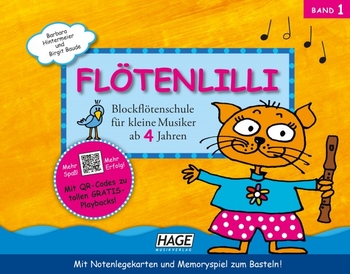 Flötenlilli - Band 1 (inkl. Online-Audio)