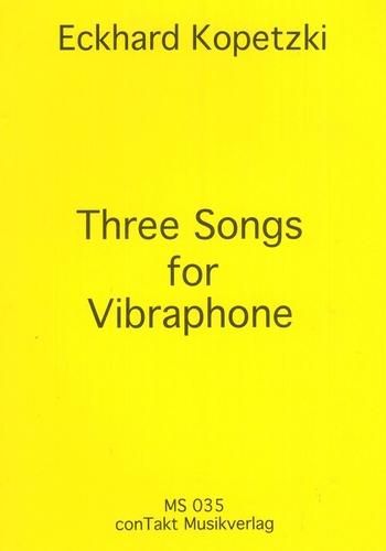 Three Songs for Vibraphone