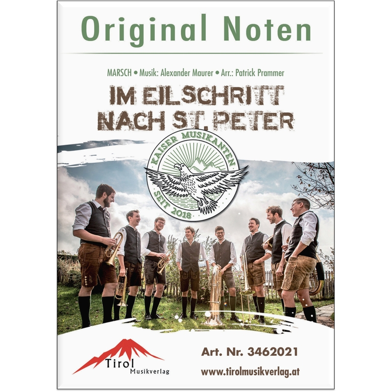 Im Eilschritt nach St. Peter Kleine Blasmusik Polkas, Märsche etc. Musikverlag Abel