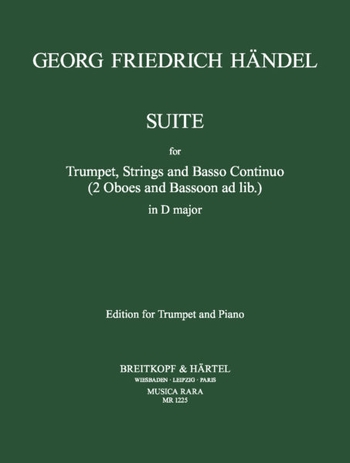 Suite D-Dur HWV 341 aus der Wassermusik