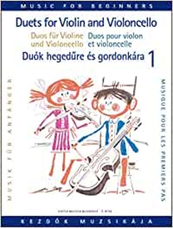 Duets for Violin and Violoncello for Beginners 1