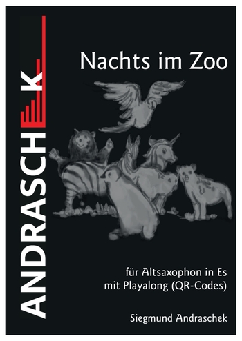 Nachts im Zoo - Ausgabe in Eb Violinschlüssel - (incl. Online Audio)