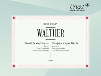 Sämtliche Orgelwerke, Band 1 - Freie Orgelwerke