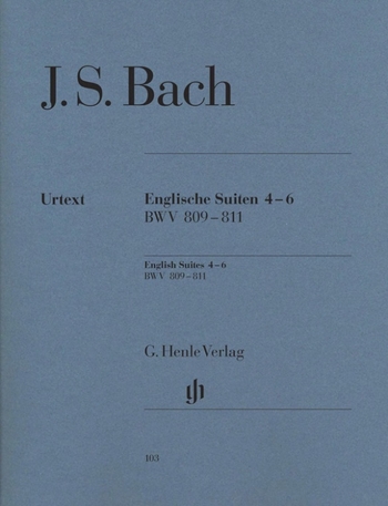 Englische Suiten 4-6, BWV 809-811
