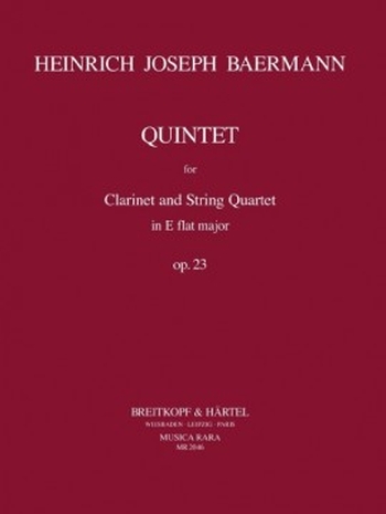 Quintett Es-dur op. 23