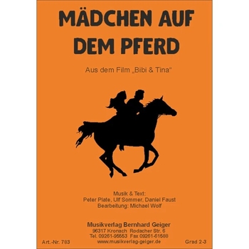 Mädchen auf dem Pferd